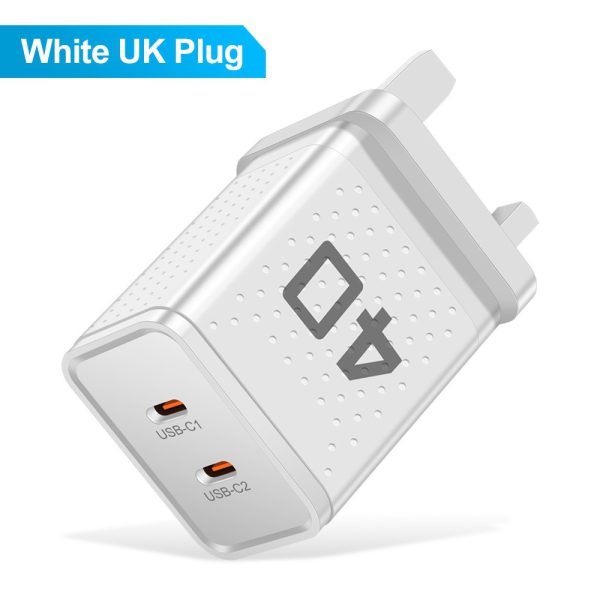 Charging Head Travel Charging Head Dual PD Fast Charging Phone Charger - Image 5