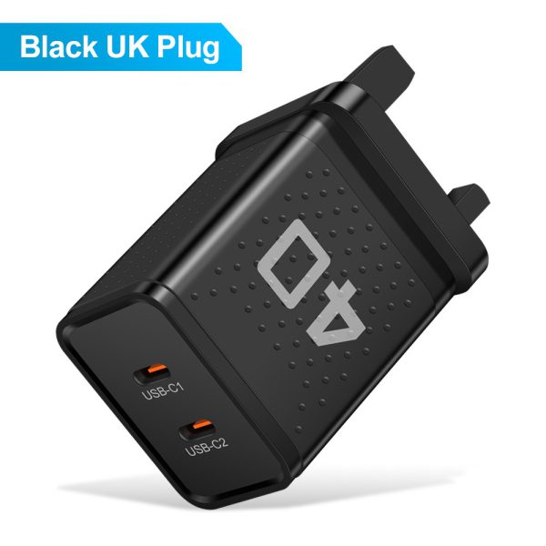 Charging Head Travel Charging Head Dual PD Fast Charging Phone Charger - Image 6