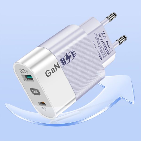 65W Gallium Nitride Charger GaN Charging Source Fast Charging Phone Charging Head - Image 8