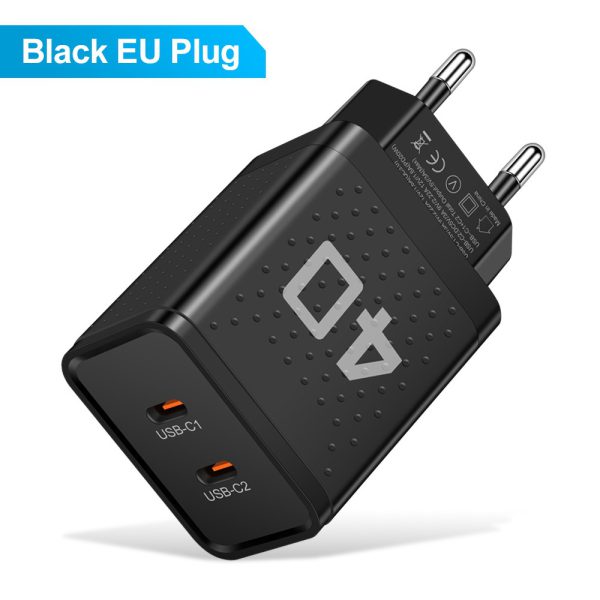 Charging Head Travel Charging Head Dual PD Fast Charging Phone Charger - Image 10