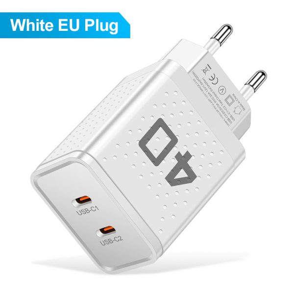 Charging Head Travel Charging Head Dual PD Fast Charging Phone Charger - Image 9