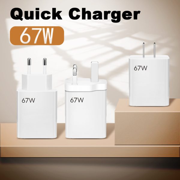 67W ultra fast charging charger with fast flash charging head - Image 7