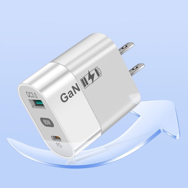 65W Gallium Nitride Charger GaN Charging Source Fast Charging Phone Charging Head - Image 3