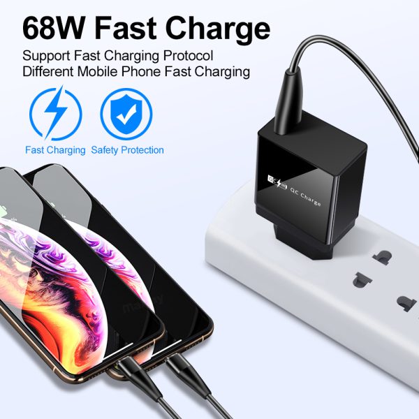 Super fast charging charger, mobile phone fast charging head - Image 4